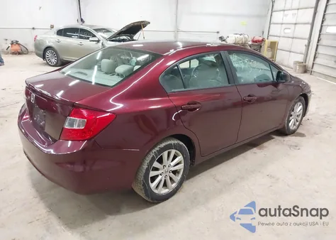 2012 Honda Civic Ex z USA, uszkodzony, nr VIN 19XFB2F87CE390815